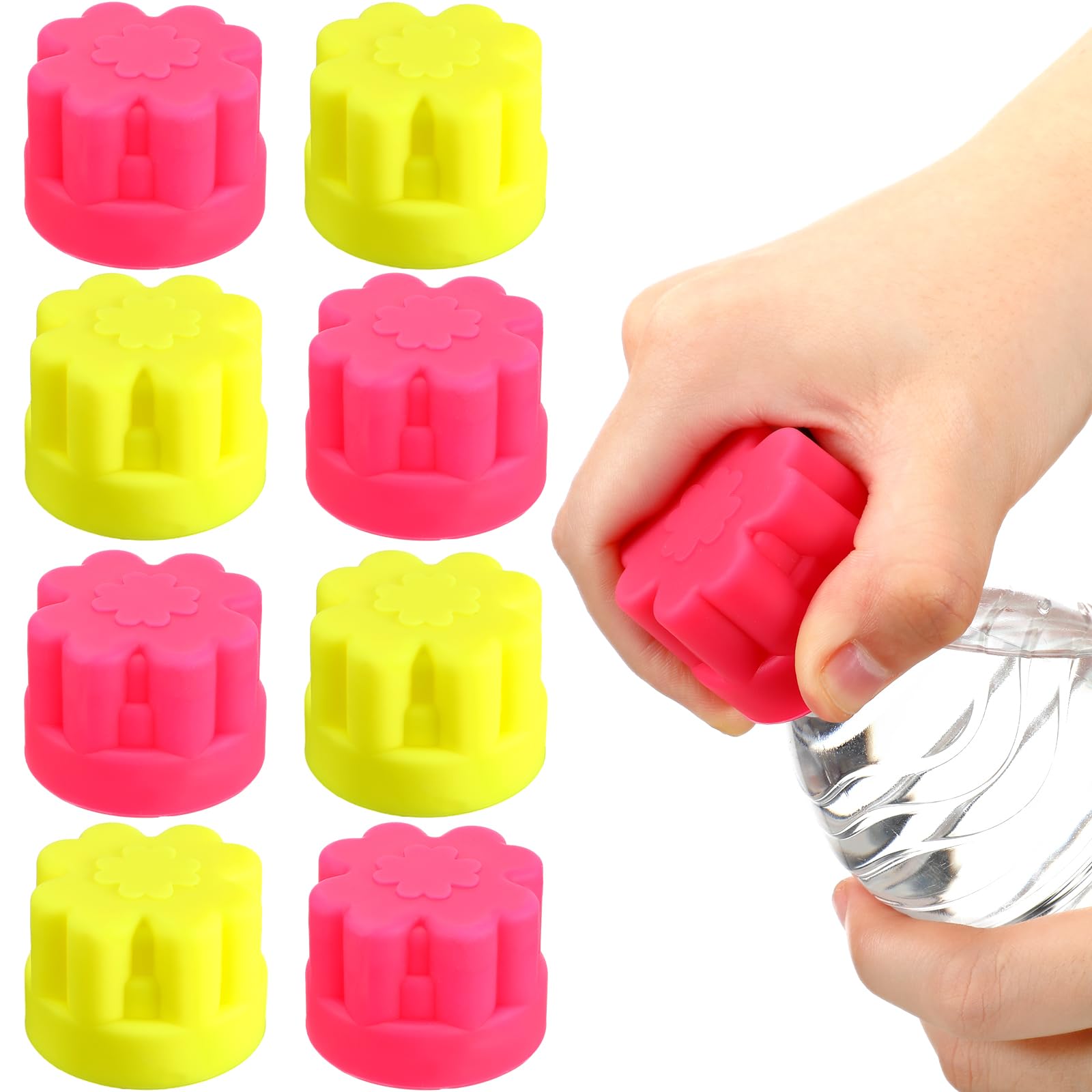 Amazon.com: Irenare 8 Pcs Flower Water Bottle Opener for Weak